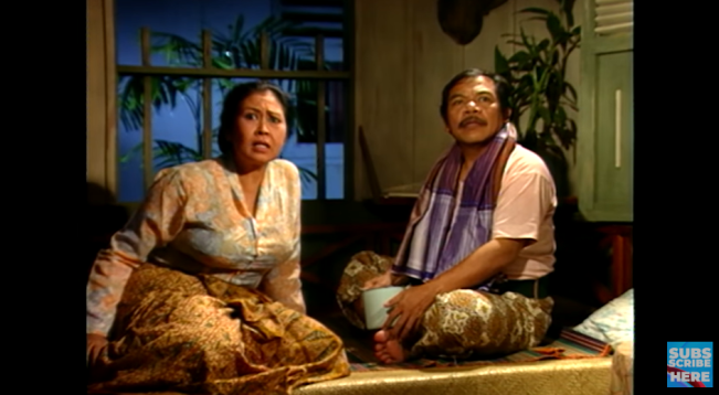 Mak Nyak bersama Babe Sabeni di Si Doel Anak Sekolahan. (YouTube RCTI)